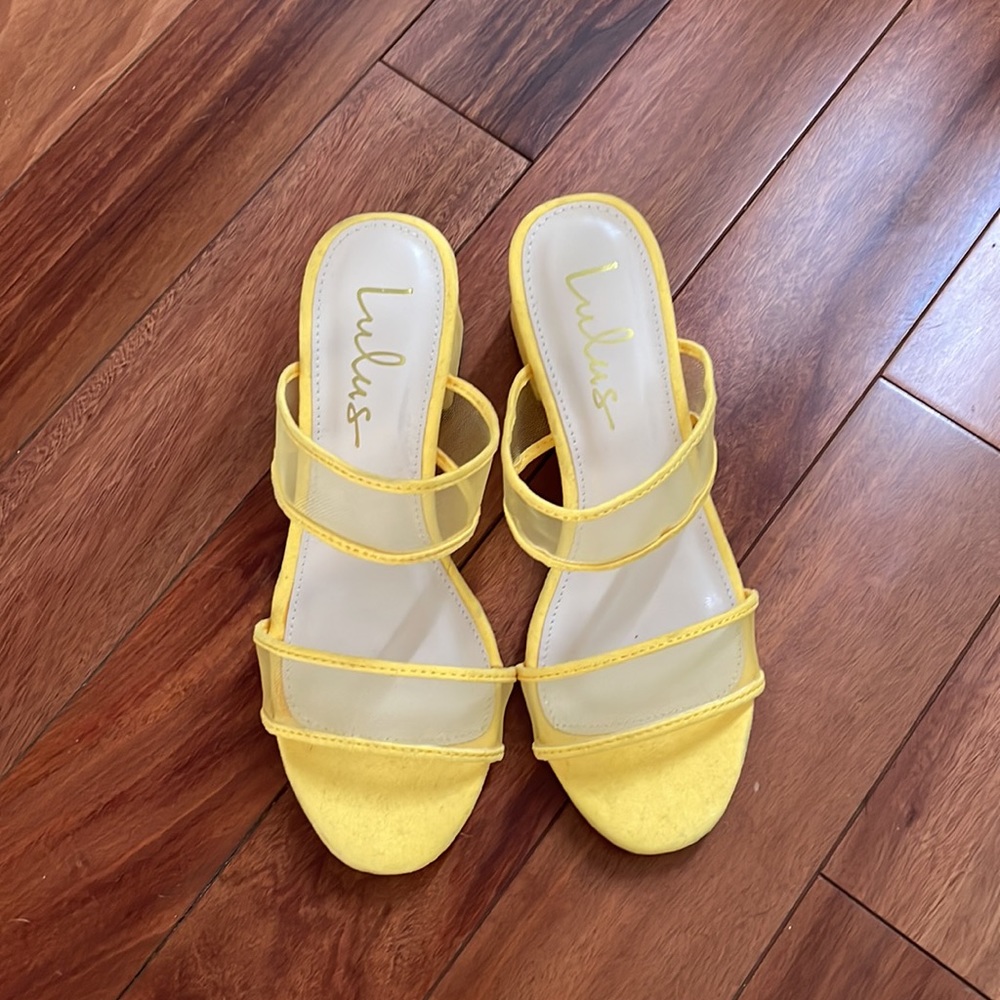 Lulu’s Heeled Sandals (NWOT)